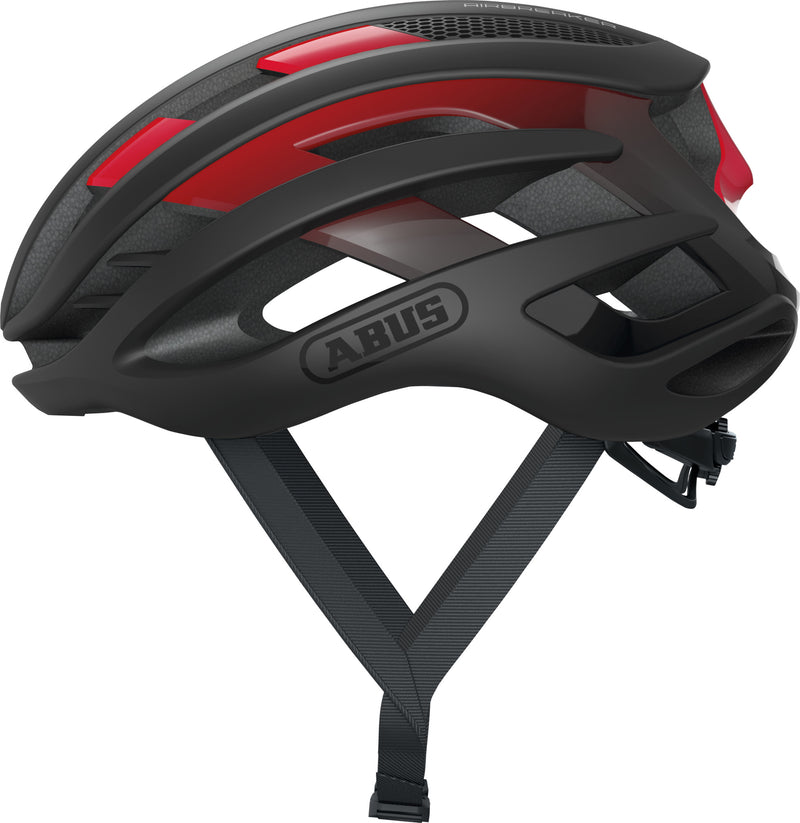 Casco ABUS AirBreaker Negro_Rojo