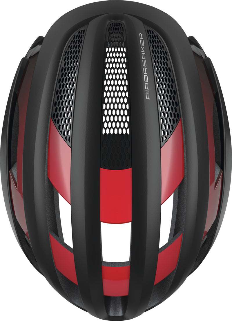 Casco ABUS AirBreaker Negro_Rojo