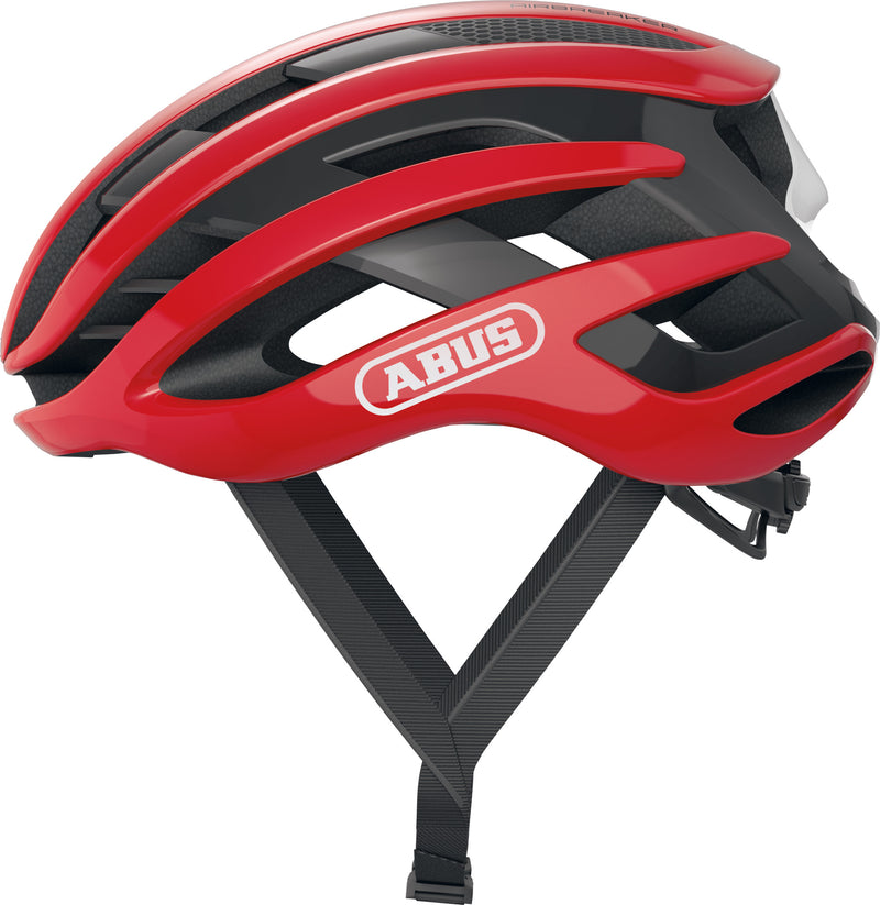 Casco ABUS AirBreaker Rojo Terciopelo