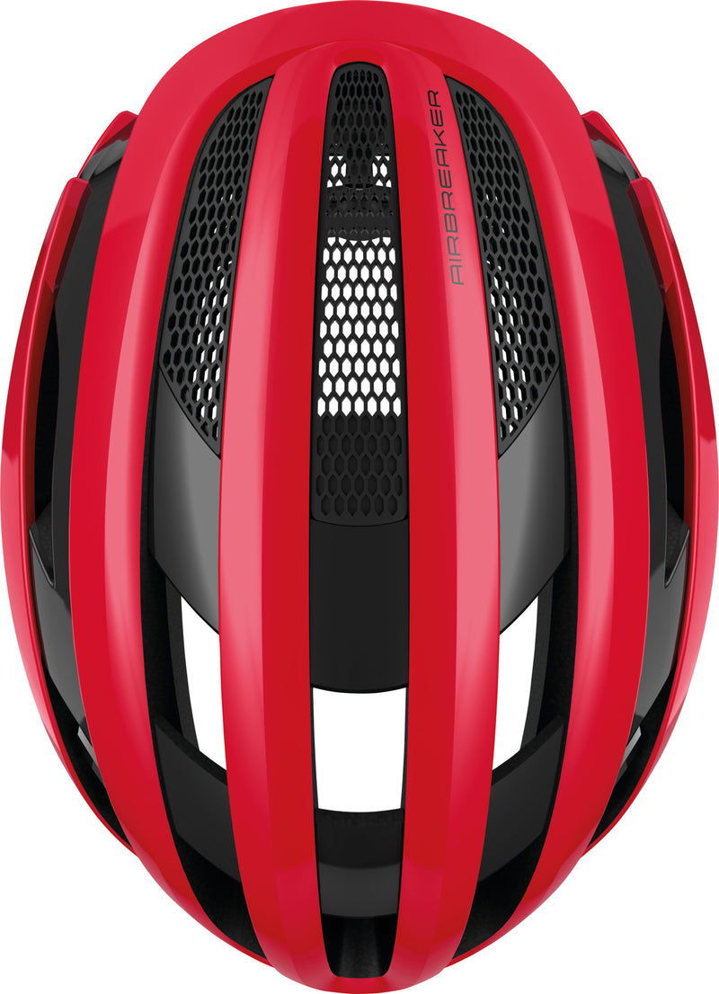 Casco ABUS AirBreaker Rojo Terciopelo