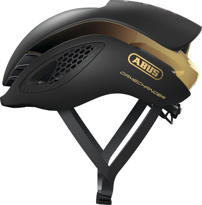 Casco ABUS GameChanger Negro Dorado