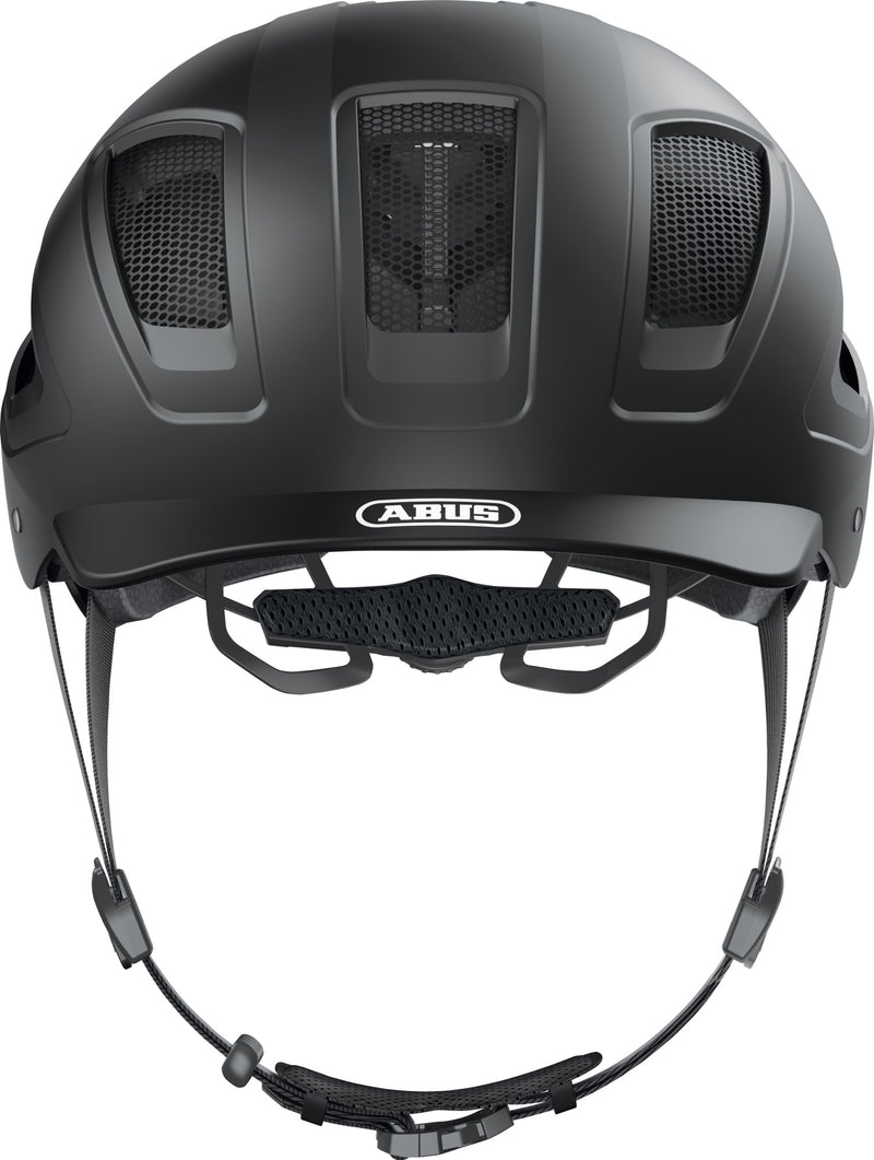 Casco ABUS Hyban 2.0 Negro Terciopelo