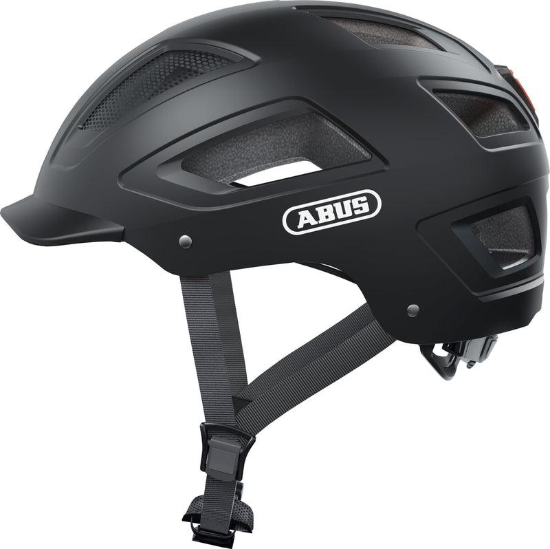Casco ABUS Hyban 2.0 Negro Terciopelo