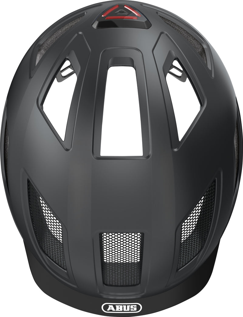 Casco ABUS Hyban 2.0 Negro Terciopelo