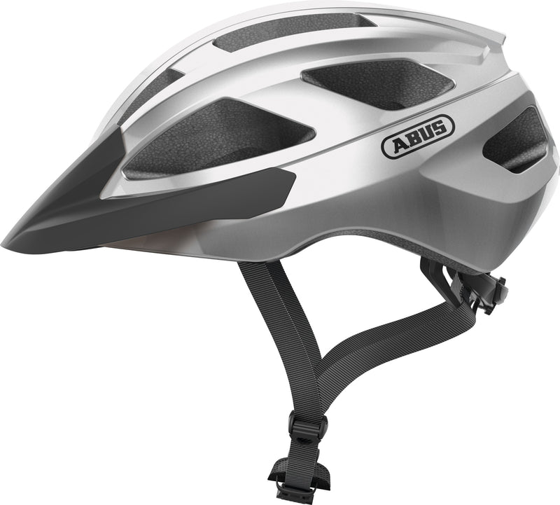 Casco ABUS Macator Plata Brillante