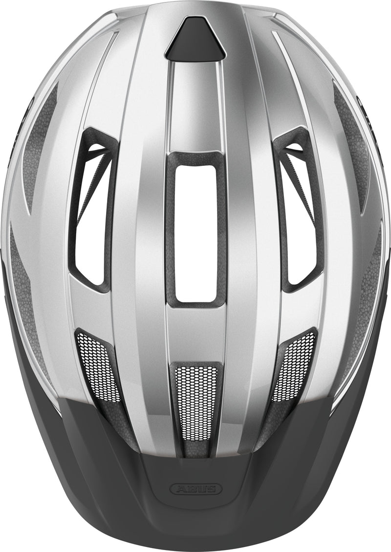 Casco ABUS Macator Plata Brillante