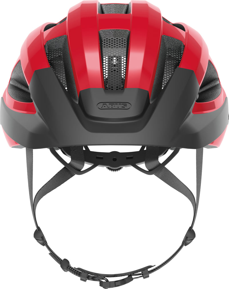 Casco ABUS Macator Rojo Terciopelo