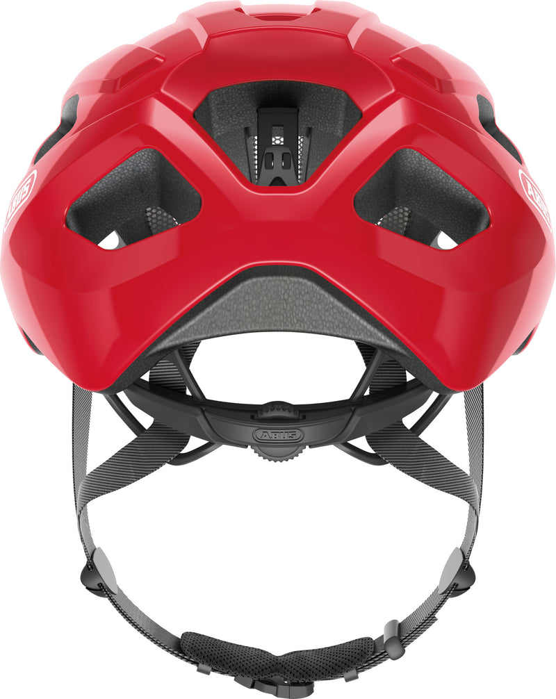 Casco ABUS Macator Rojo Terciopelo