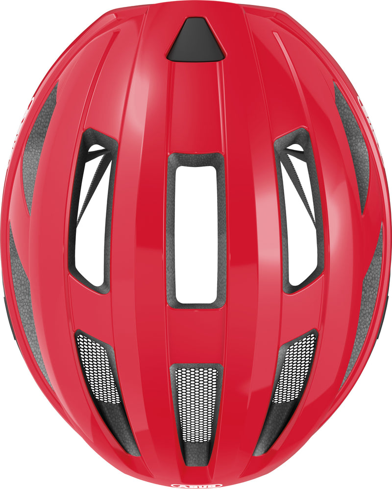 Casco ABUS Macator Rojo Terciopelo