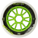 Ruedas Atom Verdes 110mm