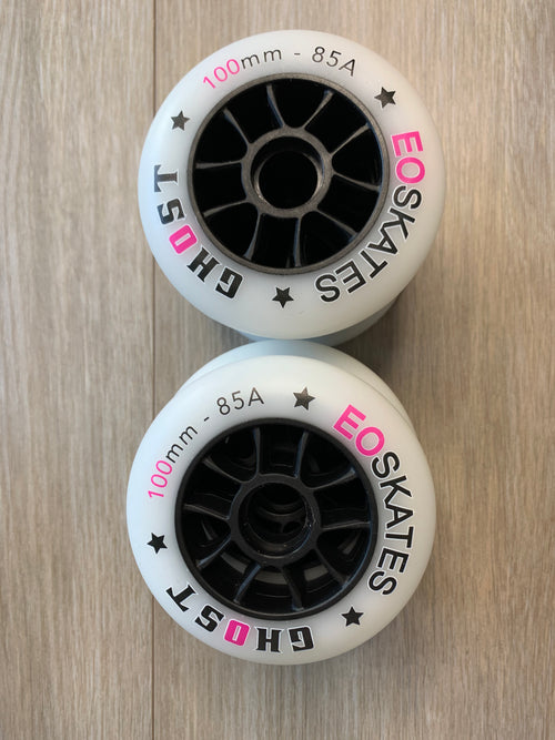 Ruedas EOSkates Ghost Rosadas 100mm