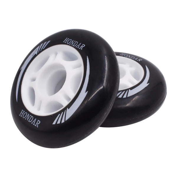 Ruedas HD Negras 80mm