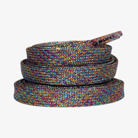 Cordones Bont Shimmer Arcoiris - Unicorn Rainbow