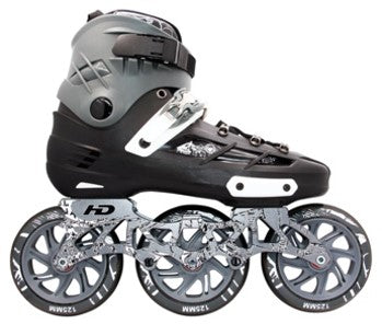 Roller Triskate Negro/Gris