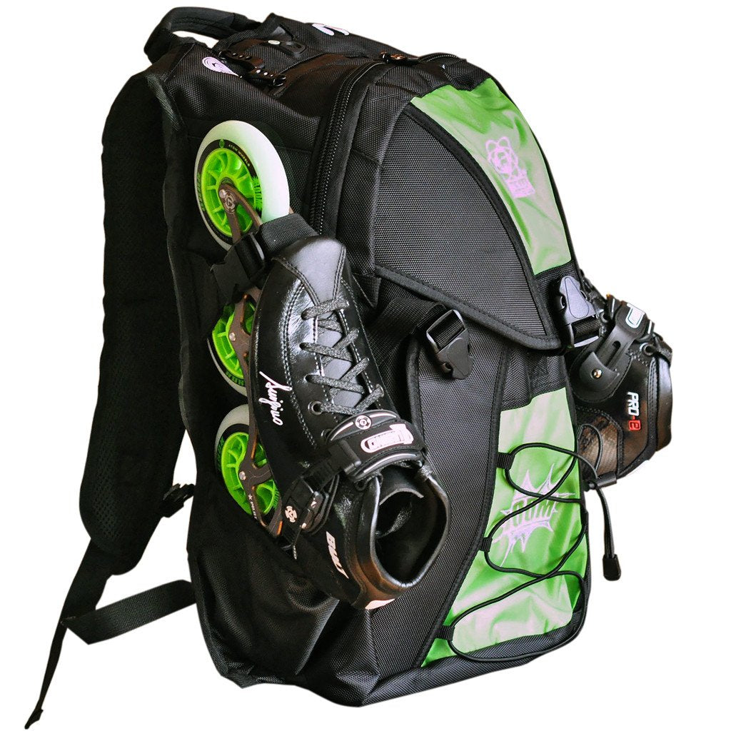 Mochila para patin Atom Verde