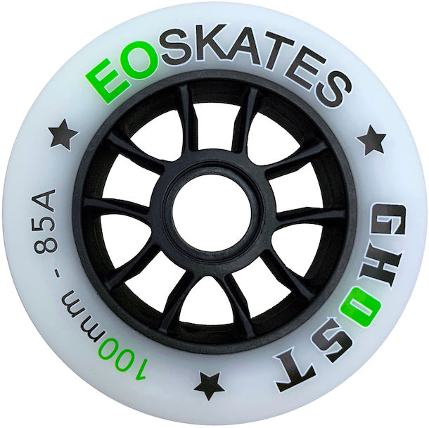 Ruedas EOSkates Ghost Verdes 100mm