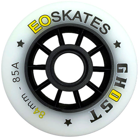 Ruedas EOSkates Ghost Amarillas 84mm